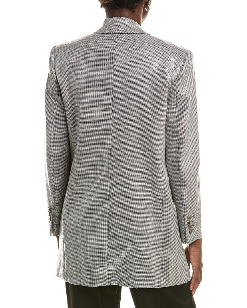 Michael Kors Collection Boyfriend Wool-Blend Blazer