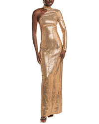 Michael Kors Collection Cady One-Shoulder Gown