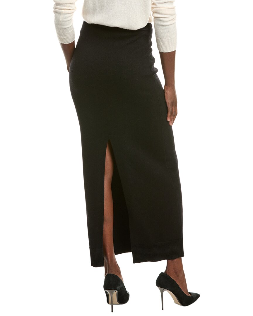 Michael Kors Collection Cashmere-Blend Back Slit Maxi Skirt