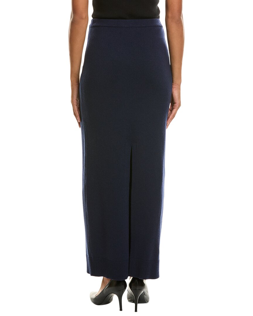 Michael Kors Collection Cashmere-Blend Back Slit Maxi Skirt