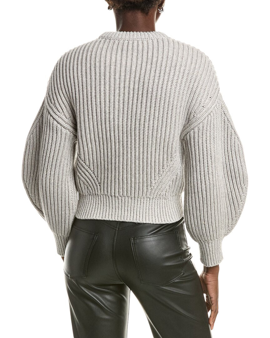 Michael Kors Collection Cashmere-Blend Arc Sweater