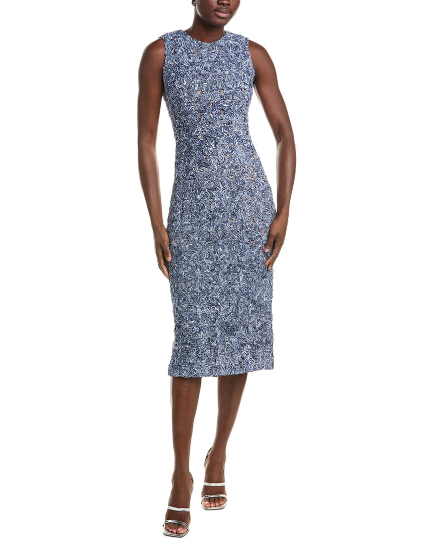 Michael Kors Collection Tie Dye Macrame Dress