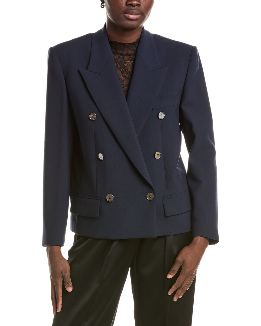 Michael Kors Collection Wool Serge Admiral Blazer
