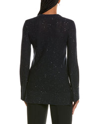 Michael Kors Collection Linen-Blend Embellished Sweater