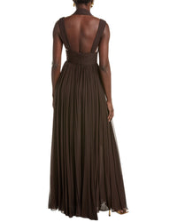 Michael Kors Collection Michael Kors Collection Silk Chiffon Goddess Gown
