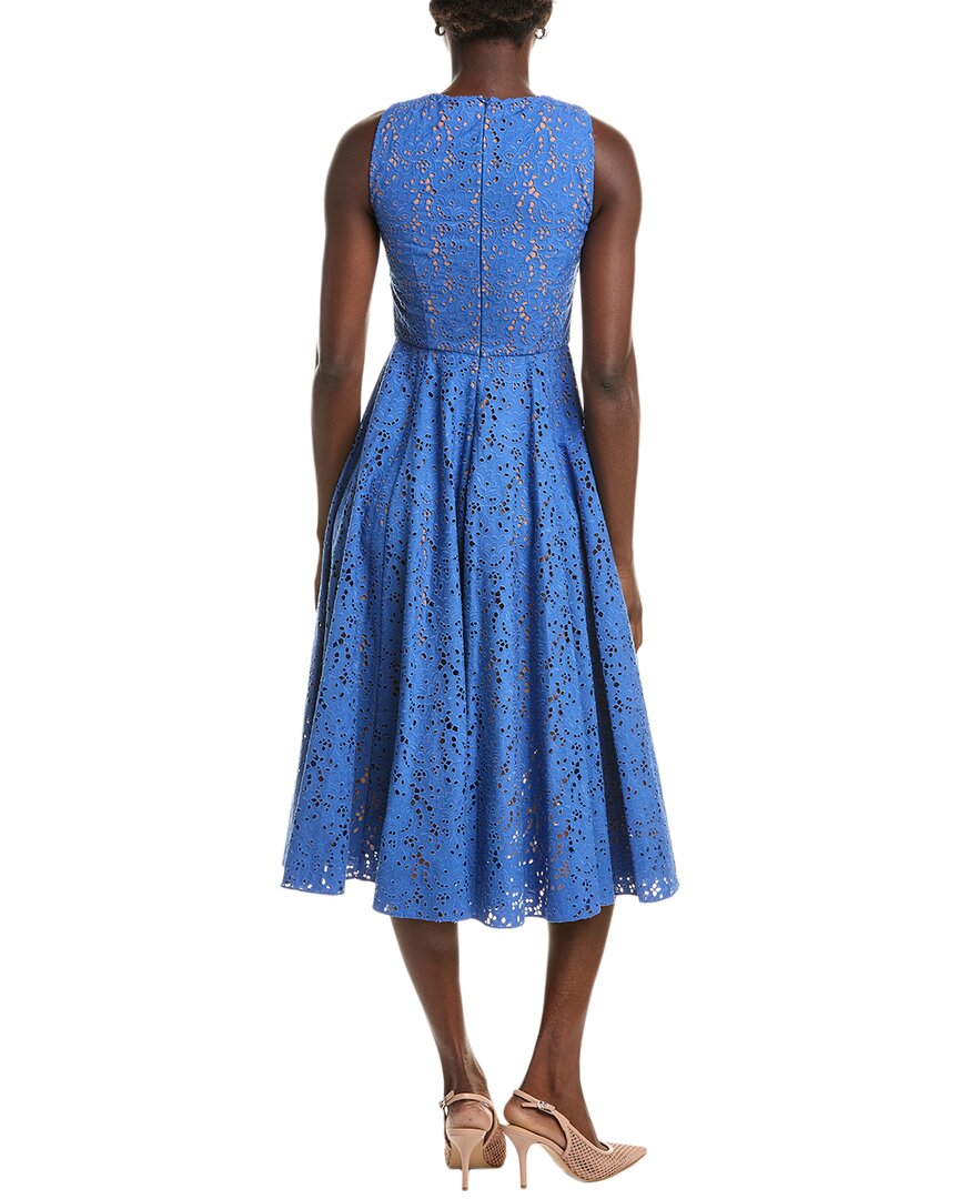 Michael Kors Collection Cross Silk-Blend Midi Dress