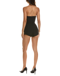 Michael Kors Collection Wool-Blend Origami Romper