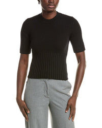 Michael Kors Collection 100% Cashmere Crewneck Sweater