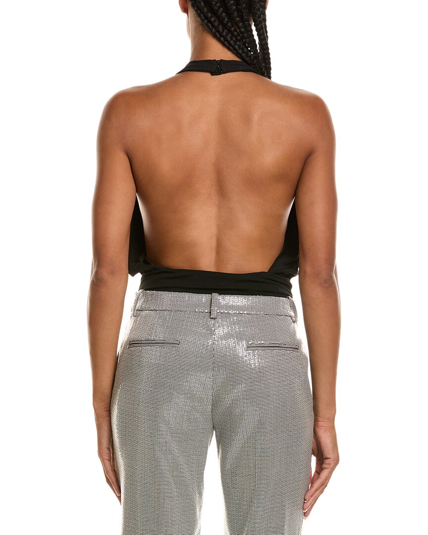 Michael Kors Collection Michael Kors Collection Cross Halter Bodysuit