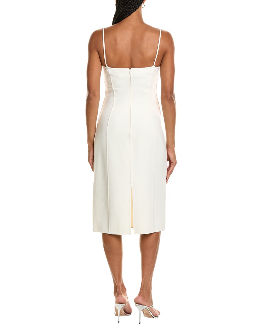 Michael Kors Collection Wool-Blend Slip Sheath Dress
