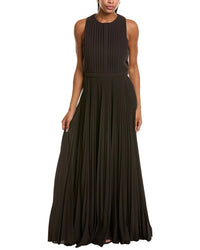 Michael Kors Collection Tech Pleated Gown