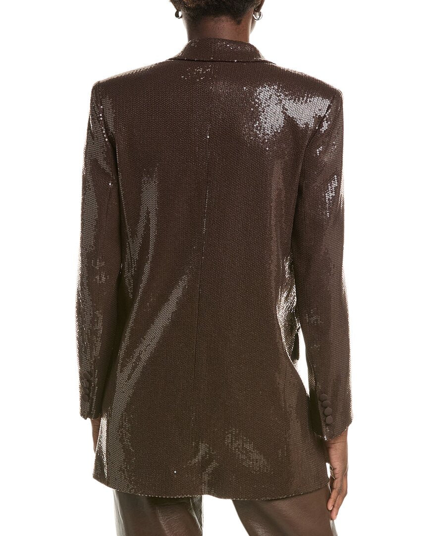 Michael Kors Collection Sequin Boyfriend Blazer