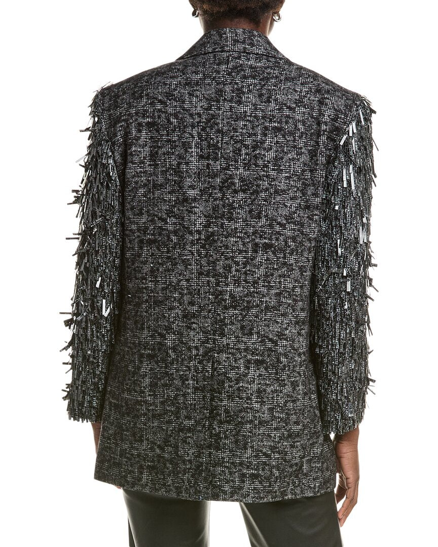 Michael Kors Collection Smudge Ryan Wool Blazer