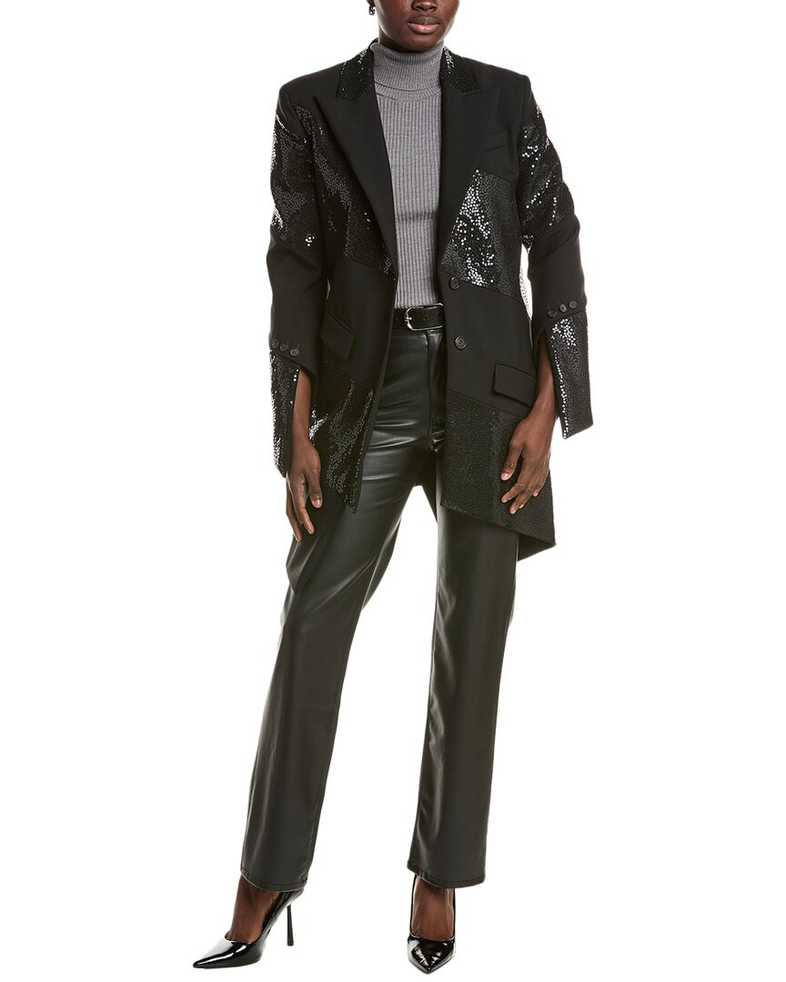 Michael Kors Collection Bias Wool Blazer