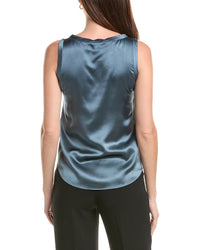 Lafayette 148 New York Lafayette 148 New York Reversible Perla Silk Blouse