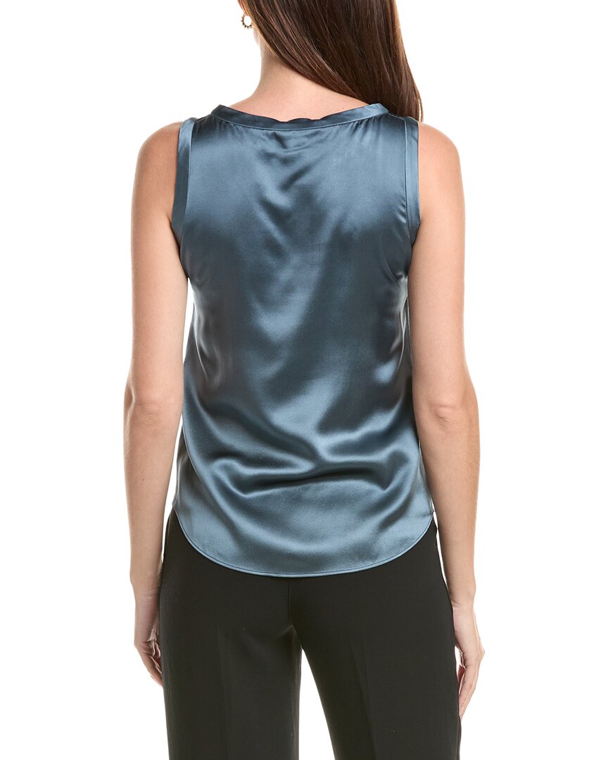 Lafayette 148 New York Lafayette 148 New York Reversible Perla Silk Blouse