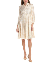 Lafayette 148 New York Lafayette 148 New York Pintuck Waist Shirtdress