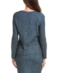 Lafayette 148 New York Lafayette 148 New York Soutache Crewneck Cardigan