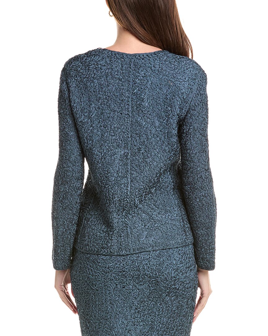 Lafayette 148 New York Lafayette 148 New York Soutache Crewneck Cardigan
