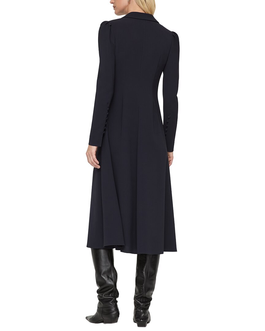 Lafayette 148 New York V-Neck Long Sleeve Dress