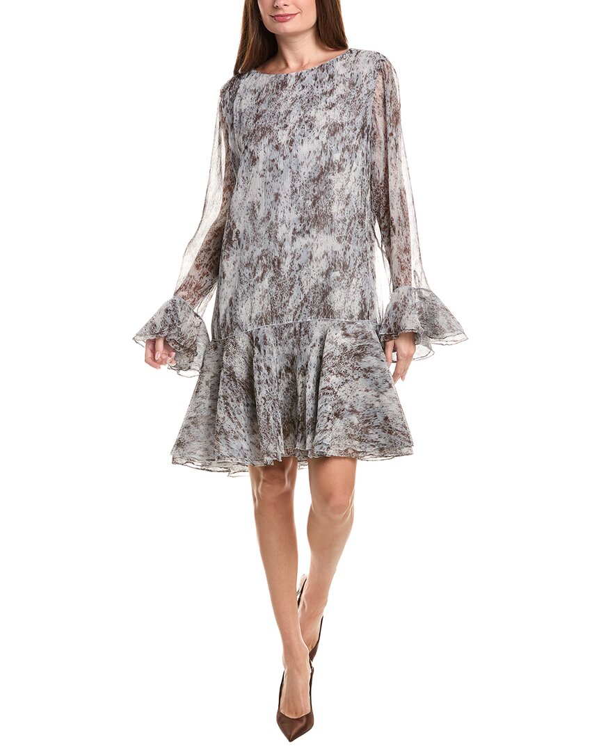 Lafayette 148 New York Lafayette 148 New York Wool-Blend A-Line Ruffle Dress