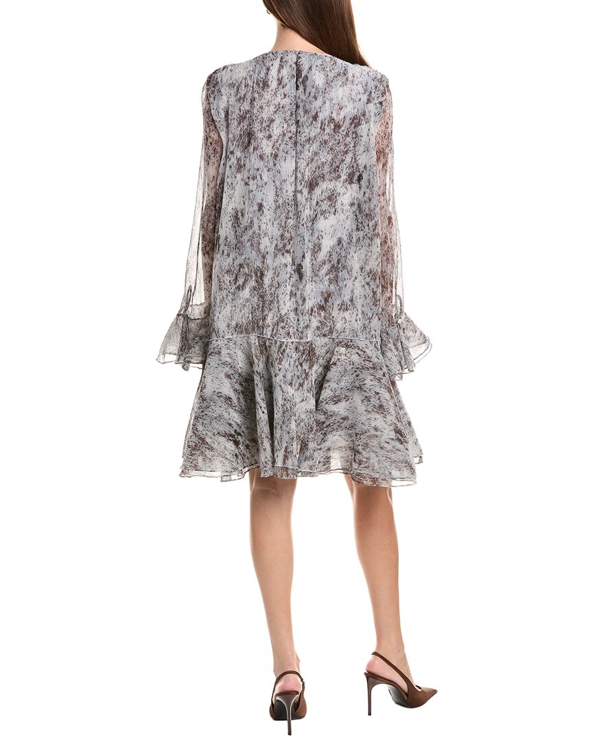 Lafayette 148 New York Lafayette 148 New York Wool-Blend A-Line Ruffle Dress
