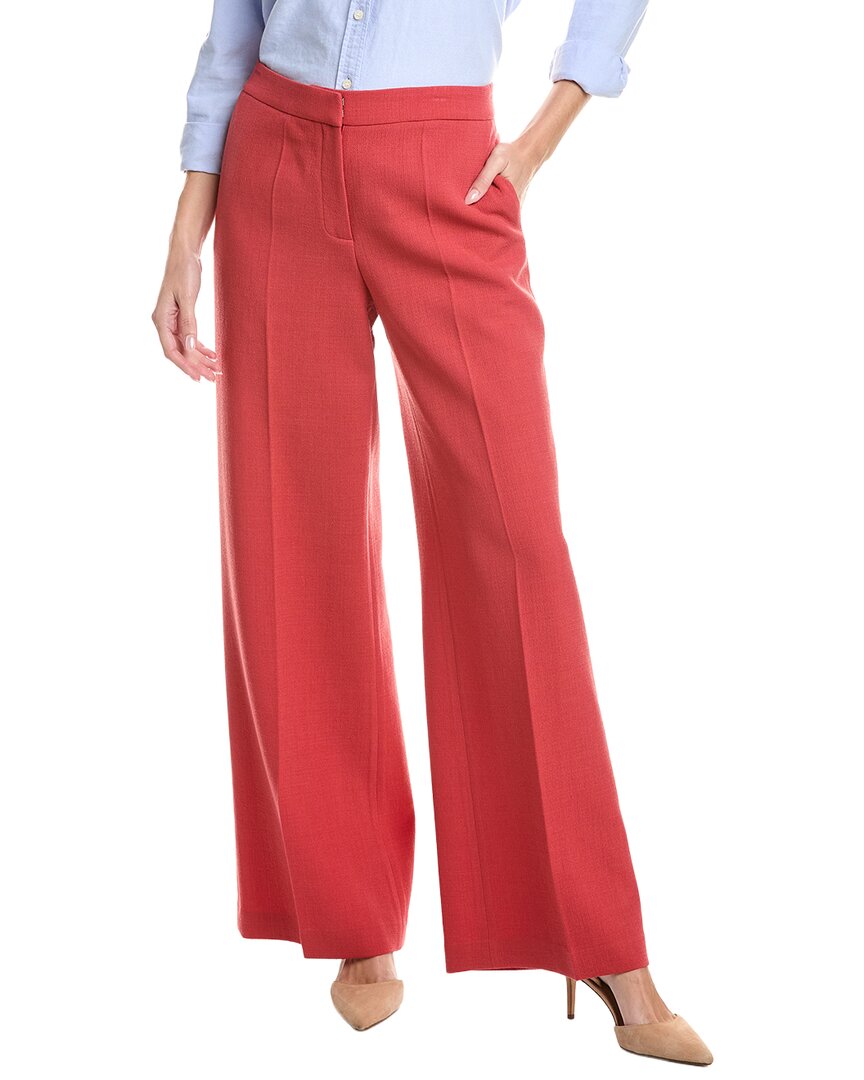 Lafayette 148 New York Dalton Wool Wide Leg Pant