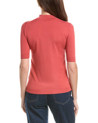 Lafayette 148 New York Lafayette 148 New York Mock Neck Pullover Sweater