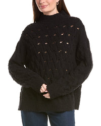 Lafayette 148 New York Lafayette 148 New York Houndstooth Crewneck Sweater