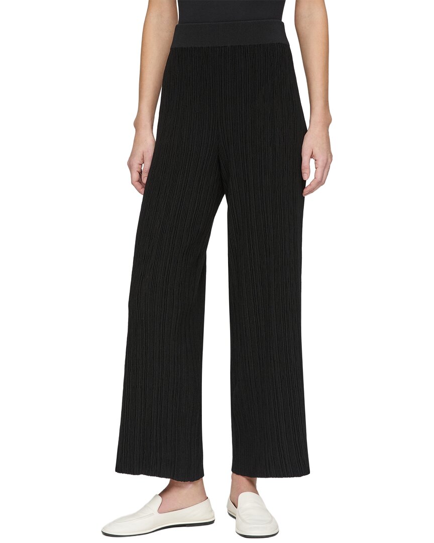 Lafayette 148 New York Ottoman Stitch Pull On Knit Silk-Blend Pant