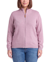 Lafayette 148 New York Plus Fitted Silk-Blend Bomber Jacket