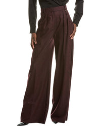 Max Mara Max Mara Brava Wool & Silk-Blend Trouser