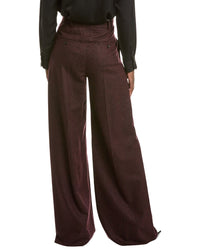 Max Mara Max Mara Brava Wool & Silk-Blend Trouser