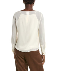 Max Mara Max Mara Studio Demien Silk Shirt