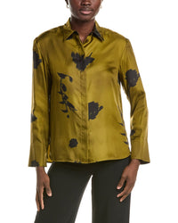 Max Mara Mm By Max Mara Eraclea Silk Shirt