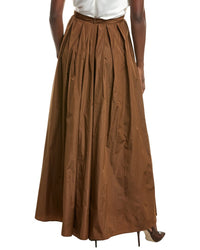 Max Mara Max Mara Garonna Silk-Blend Skirt