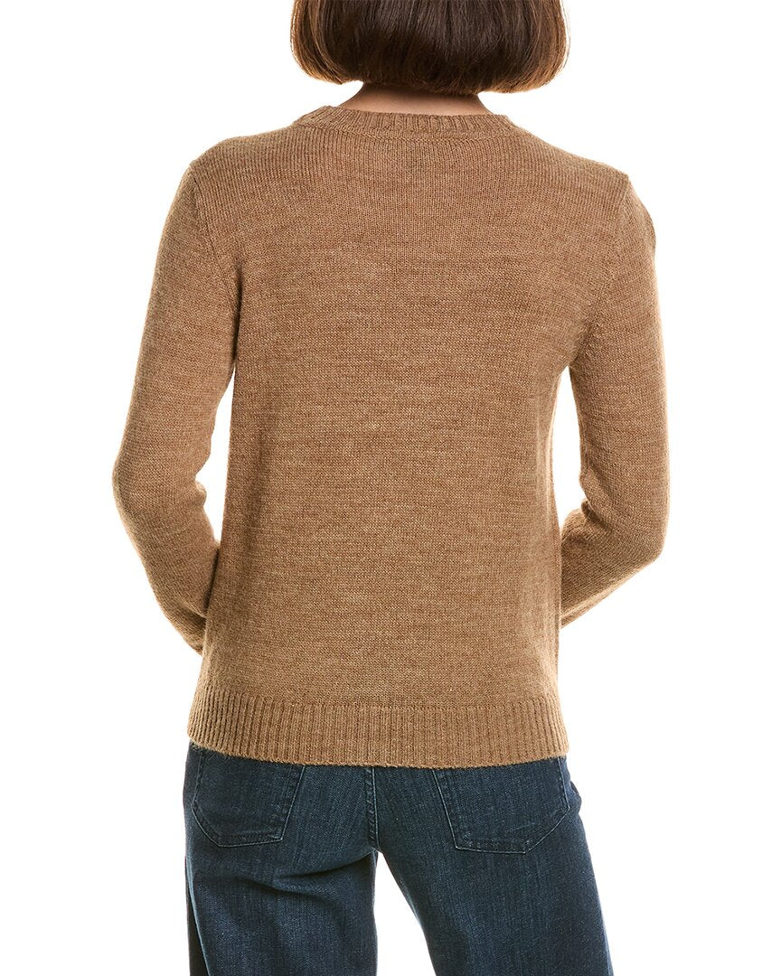 Max Mara Max Mara Nitra Alpaca & Wool-Blend Sweater