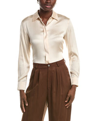 Max Mara Max Mara Studio Xero Silk-Blend Shirt