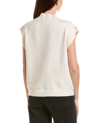 Anna Kay Mildred Pearl Cashmere-Blend Top