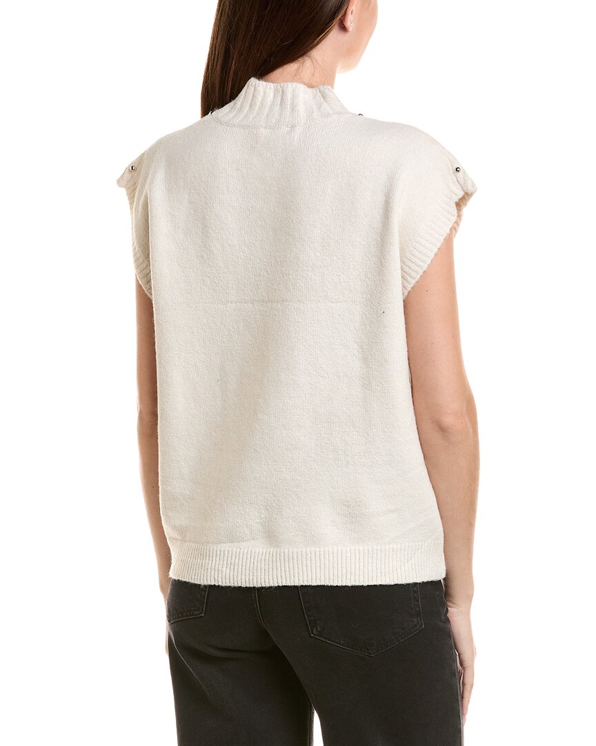 Anna Kay Mildred Pearl Cashmere-Blend Top
