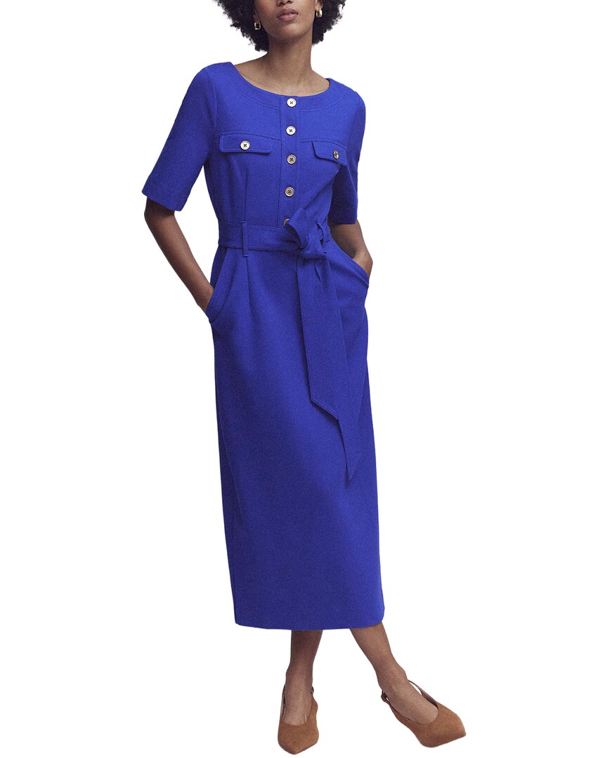 Boden Boden Petite Bria Ponte Midi Dress