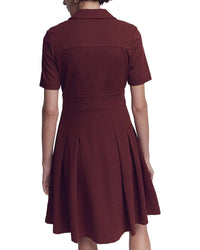 Boden Boden Petite Bridget Ponte Short Dress