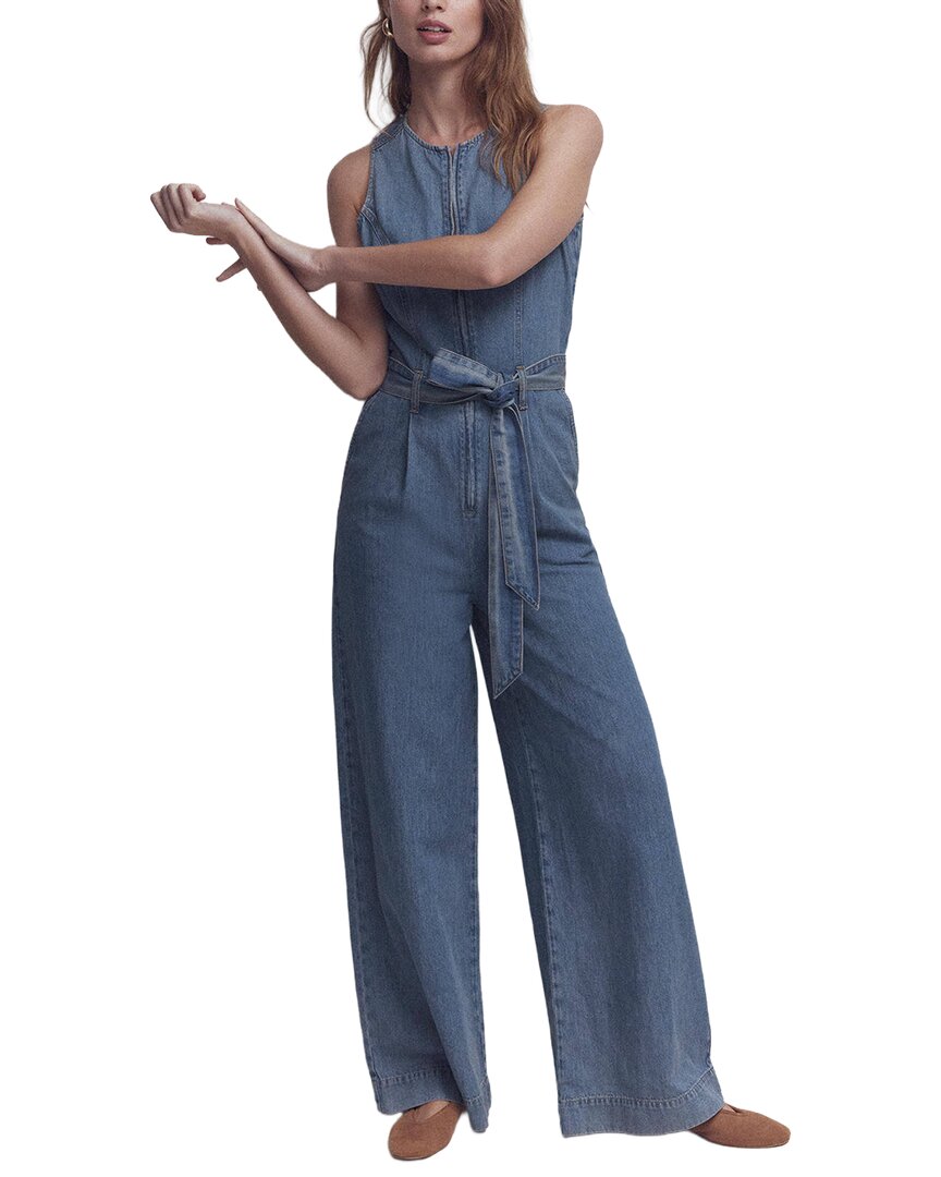 Boden Boden Petite Sleeveless Denim Jumpsuit
