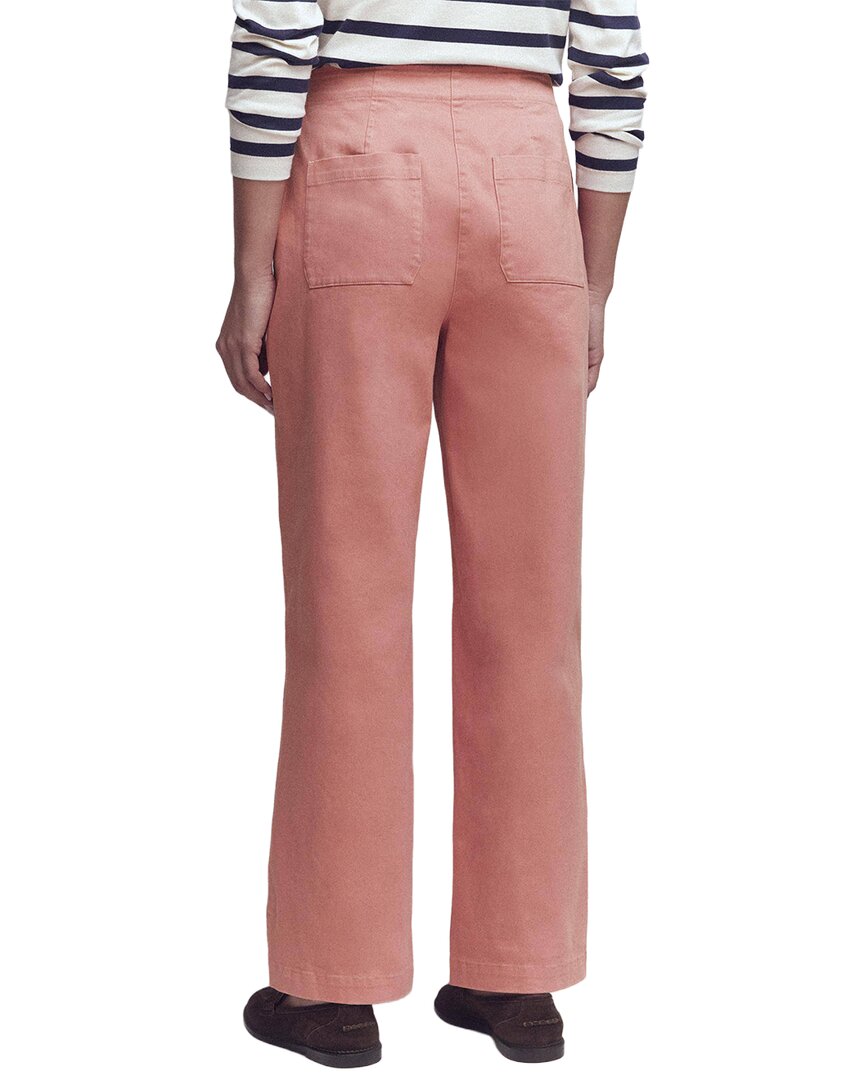 Boden Boden Petite Barrel Leg Chino Trouser