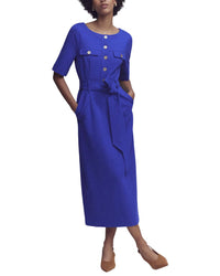 Boden Boden Bria Ponte Midi Dress