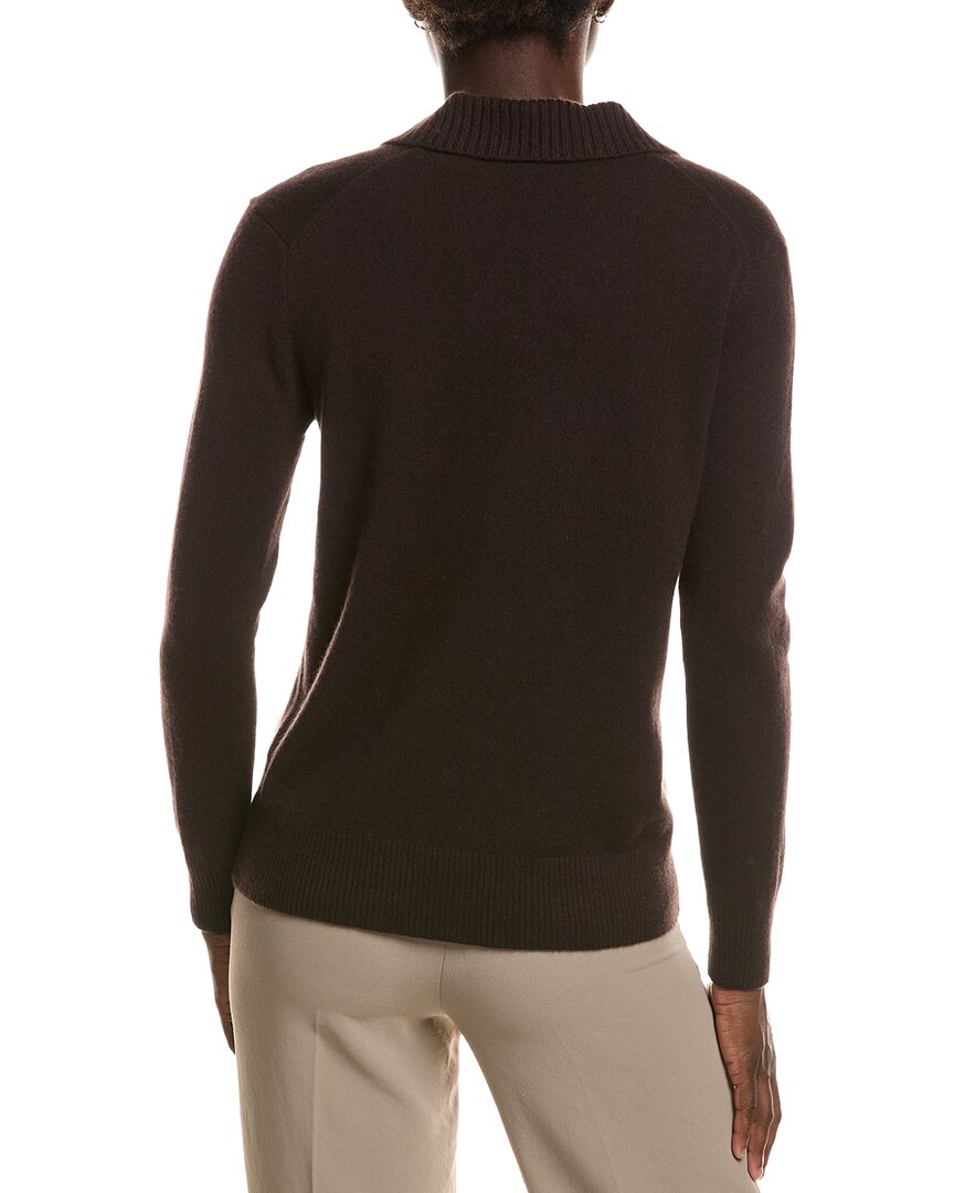 Theory Slouchy Cashmere Polo Sweater