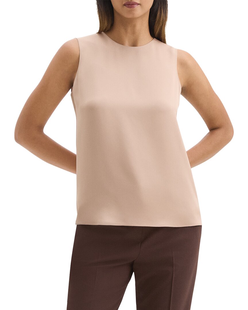 Theory Drape Back Shell Top