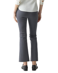 Theory High-Waist Kick Wool-Blend Pant
