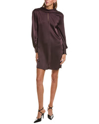 Theory Blousn Sleeve Mini Dress