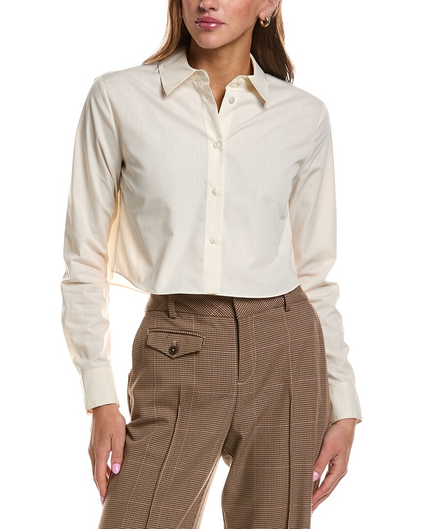 Theory Crop Classic Shirt